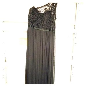 Black formal gown